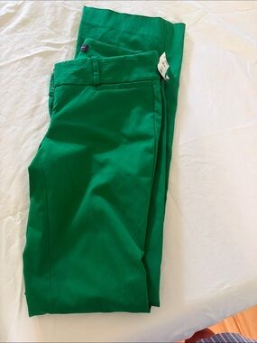 The Limited Emerald Green Straight Dress Pants